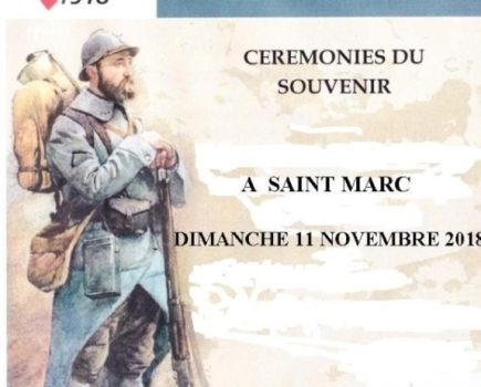 Saint-Marc-Jaumegarde, image de '100 ème commémoration de l’armistice du 11 novembre à Saint-Marc'