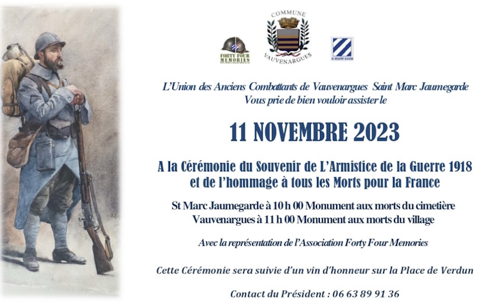 11 novembre 2023 à St Marc