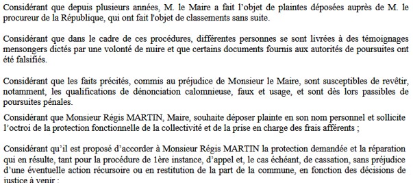 CHANGER DE CAP ! Non, les factures d’avocats de M. MARTIN ne doivent pas être payées par la commune !