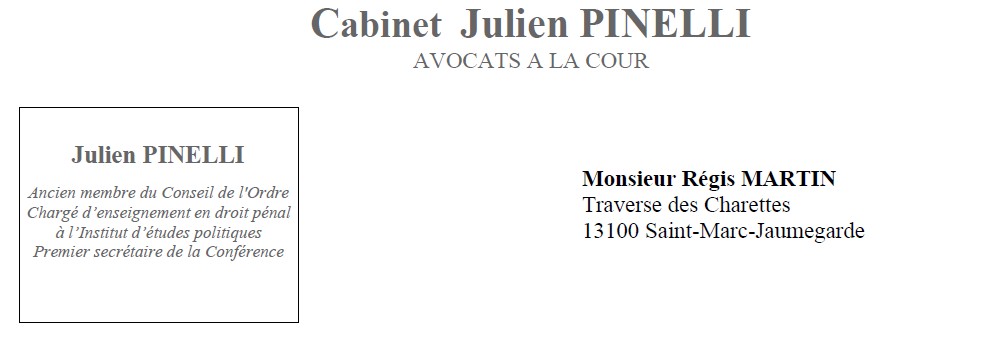 CHANGER DE CAP ! Non, les factures d’avocats de M. MARTIN ne doivent pas être payées par la commune !