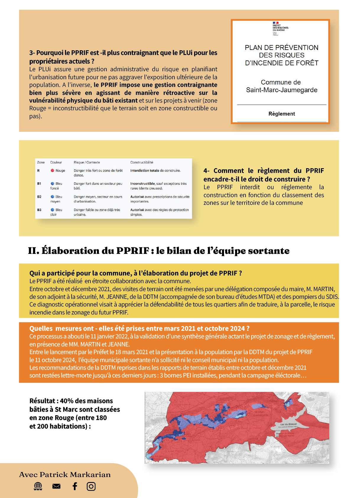 PPRIF de Saint Marc : face au risque incendie, seule une stratégie globale s'impose