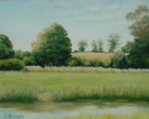 58ValléeduColn(Cotswolds)25x31,5cmHuilesurmédium