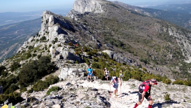 Saint-Marc-Jaumegarde, image de 'Trail de la Ste Victoire : 58 km de course à pieds, Pierre TRAVERSA, seul Saint-Marcais au départ !'