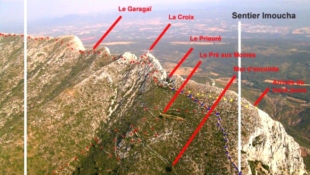 Saint-Marc-Jaumegarde, image de 'Sainte-Victoire, piste des Venturiers restaurée'