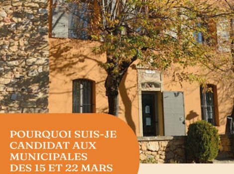 Saint-Marc-Jaumegarde, image de 'Pourquoi suis-je candidat aux prochaines municipales ?'