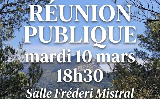 Saint-Marc-Jaumegarde, image de 'LE FILM DE NOTRE REUNION PUBLIQUE DU 10 MARS'